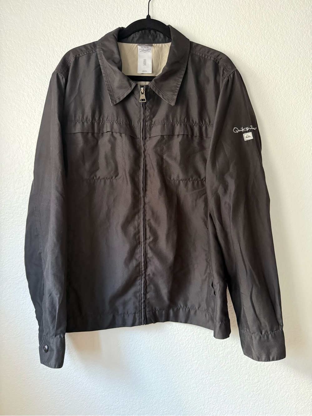 Quiksilver Men's Lightweight Zip-Up Shirt Jacket